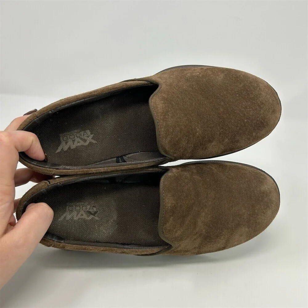 Skechers GO STEP Lite Goga Max Womens Slip-On Walking Shoes Brown Size 6
